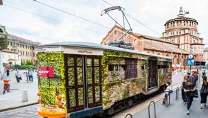 La Toscana e La Val D’Orcia a bordo del Tram di NEFF per la Milano Design Week con IGPDecaux