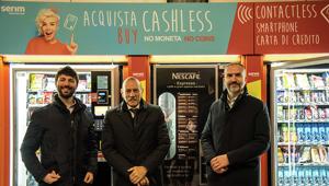 Serim, Nestlè e Satispay presentano la prima digital vending machine completamente cashless