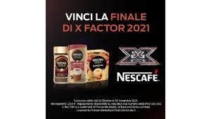 Nescafé Official Partner di X Factor 2021 grazie a Brand Solutions