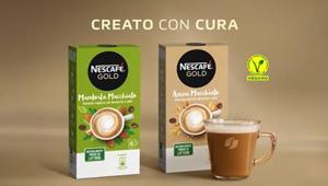 Nescafè lancia la gamma di bevande vegetali solubili GOLD Mandorla Macchiato e Avena Macchiato con Publicis Conseil