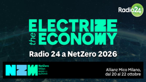 Radio 24 sbarca a NetZero Milan 2026: i principali programmi in diretta dall'Allianz MiCo per raccontare la transizione energetica. On air una campagna a supporto