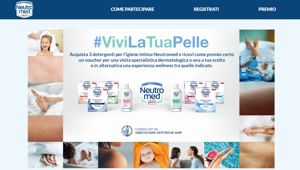 Neutromed e TLC Marketing insieme per la nuova promozione “Vivi la tua pelle”