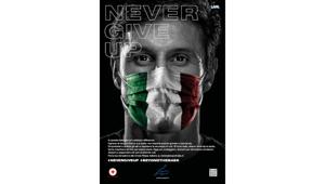 Independent Ideas firma #Nevergiveup, la campagna di beneficenza di Fondazione LAPS a sostegno della Croce Rossa Italiana nella lotta all'emergenza Coronavirus