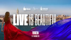 ‘Live is BEAutiful’, svelato il claim della Live Communication Week 2026. Aperti i bandi del Bea Italia e Bea World. Al debutto il Grand Prix for Good  e 3 nuove categorie. I vincitori protagonisti sul red carpet del Palazzo del Cinema al Lido di Venezia