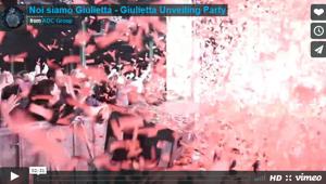 'Noi siamo Giulietta - Unveiling Party', il video del Migliore Evento BtoI al Bea Italia 2016 fimato Alessandro Rosso Group