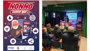 Moige promuove la digitalizzazione degli over 65: parte da Aprilia il tour nei centri anziani di Nonno Clicca Qui