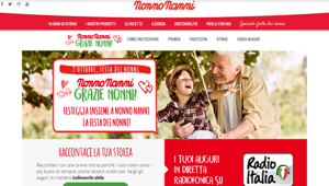 Nonno Nanni e Radio Italia insieme per la Festa dei Nonni