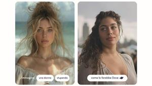 Dove lancia l’allarme sulla nuova tendenza social che promuove immagini perfette realizzate con intelligenza artificiale, ma stereotipate e irrealistiche
