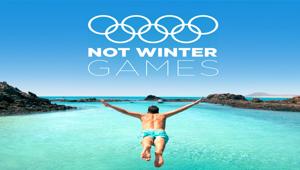 Per promuovere il turismo, le Isole Canarie lanciano i #NotWinterGames, Giochi Olimpici non convenzionali e non invernali