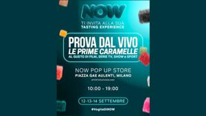 NOW sbarca a Milano con un pop-up store firmato Sky Creative Next Gen dedicato alla scoperta della varietà dei suoi contenuti con un 'percorso sensoriale'