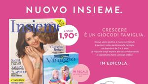Il nuovo INSIEME  il 5 maggio in edicola con tiratura di 120 mila copie, in digital edition e con la Guida Viaggio 2017.. Al via campagna di  Hi! Comunicazione