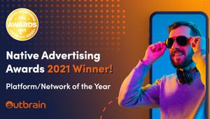 Outbrain è Piattaforma/Network di Native Advertising dell’Anno ai Native Advertising Institute Awards 2021