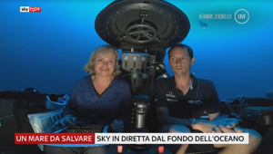'Deep Ocean Live', su Sky News tre appuntamenti live da un sottomarino