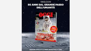 OGGI prepara lo speciale da collezione 'Torniamo sulla luna' in edicola dall'11 luglio