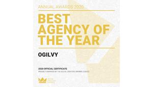 Tripletta per Ogilvy ai Social Creative Awards 2020: premiata Best Agency, Best Beverage Content e Best Beauty Content