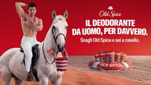 Per il debutto in Italia nel segno di "Smartly Ridiculous" Old Spice sceglie Saatchi&Saatchi e Danilo D'Agostino