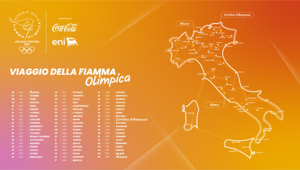 Milano Cortina 2026: svelato il percorso del Viaggio della Fiamma Olimpica organizzato da Alphaomega. Coca-Cola ed Eni Presenting Partner. Iascone: "Un itinerario che celebra la creatività e l’inclusione, valori che i Giochi portano nel mondo"