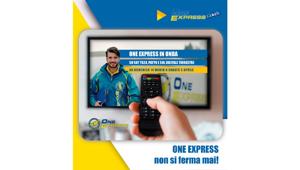 One Express è di nuovo on air in tv e radio per dar voce a chi continua a far muovere l’Italia