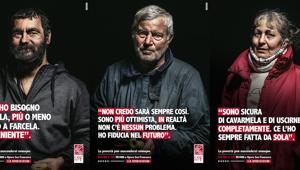  Different realizza la campagna 'La povertà può nascondersi ovunque” di Opera San Francesco per i Poveri dedicata al 5 x mille su stampa, OOH, web e tv