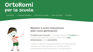 Riparte il Progetto Scuola OrtoRomi: rinnovato, digitale, aperto a tutte le scuole primarie d’Italia