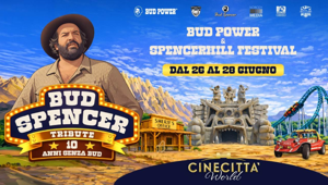 A Cinecittà World arriva il "Bud Spencer Tribute", la maxi-celebrazione nel decennale della scomparsa di Carlo Pedersoli