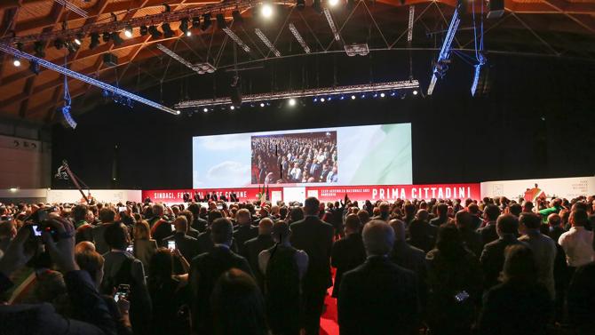 Padiglione Fiera RN apertura Anci 2018