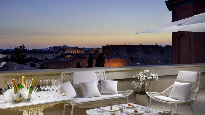 Palazzo MontemartiniRoma RagostaHotels  Terrazza