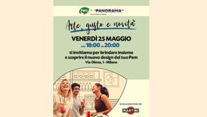 Il Pam di via Olona a Milano si rinnova e invita tutti a festeggiare