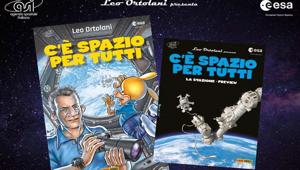Un fumetto Panini va in orbita con l'astronauta Paolo Nespoli