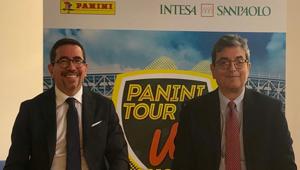 Panini e Intesa Sanpaolo lanciano il 'Panini Tour Up! 2019' firmato Industree. Appuntamento in oltre 30 città dal 23 febbraio in piazze, filiali della banca e centri commerciali con giochi, quiz e premi