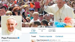 Papa Francesco è il leader più seguito su Twitter. Leggi i risultati di Twiplomacy 2017