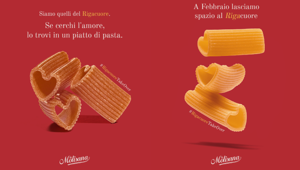 Pasta La Molisana: il Rigacuore diventa "Lovebrand" con un takeover social firmato Hub09