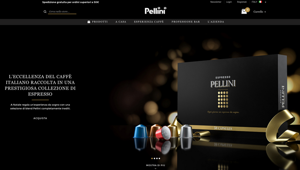 Pellini Caffè affida a Triboo Digitale il lancio dello store online