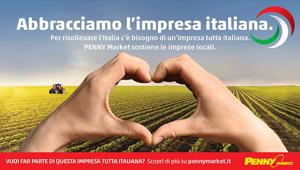 Penny Market vicino al territorio con l'iniziativa "Abbracciamo l'impresa italiana"
