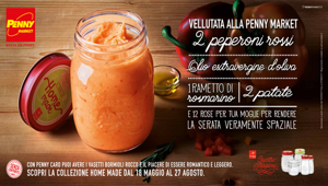 Cayenne firma la campagna di Penny Market dedicata alla collezione dei Vasetti Home Made di Bormioli Rocco