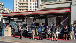 ibis realizza una fermata VIP in Largo Augusto con IGPDecaux