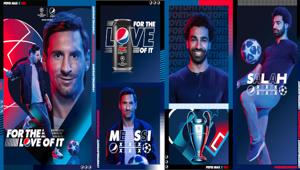 Pepsi Max lancia la campagna globale Uefa 2019 con Leo Messi e Mohamed Salah