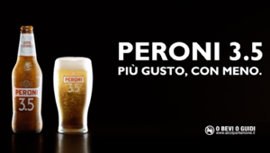 'Più gusto, con meno', nuovo tone of voice per la campagna di Peroni 3.5. Firma Saatchi & Saatchi