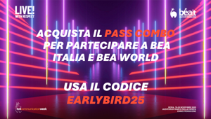 Live Communication Week 2025: partecipa ai 4 giorni dell'evento con il Pass Combo in promozione fino al 15 settembre e alloggia con tariffe speciali al Radisson Blu GHR Roma, Hospitality Partner della kermesse