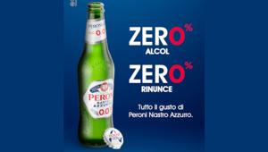 Peroni Nastro Azzurro 0.0% sceglie YAM112003 per digital e social e lancia la nuova campagna “Zer0% Alcol, Zer0% Rinunce”. Pianifica OMD