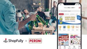 Birra Peroni scommette sul digitale e sceglie Shopfully per promuovere le vendite in negozio di Peroni Nastro Azzurro