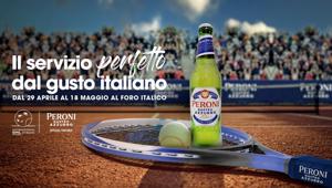 Peroni Nastro Azzurro debutta nel mondo del tennis e annuncia la partnership ufficiale con gli Internazionali BNL d’Italia. Manera: "Vogliamo trasformare ogni incontro in un’occasione di divertimento e socialità, creando momenti unici per i consumatori"