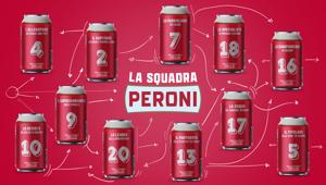 Peroni, sponsor di tutto ciò che ci unisce, lancia “La Squadra Peroni”, la limited edition di lattine firmata Ogilvy, dedicata a tutti i componenti speciali delle squadre che ci accompagnano nella vita quotidiana. Al via la campagna integrata