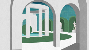 Marie Claire Maison a Modenantiquaria 2020 con l'allestimento-ispirazione Petra