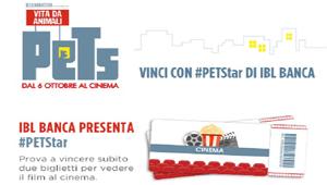 Gruppo IBL Banca partner di Universal Pictures International per  'Pets - Vita da animali'. La campagna è di Hi! Mullen Löwe