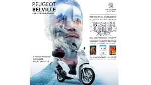 Peugeot Scooters e MovieMedia insieme per il film 'Ready Player One'