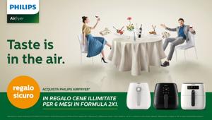 Al via “Taste is in the air”, la promozione a premio certo di Philips ideata da TLC Marketing