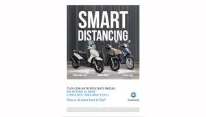 A The Ad Store Italia l'incarico per la campagna degli scooter Piaggio che reinventano la #SmartDistancing