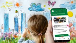 I sogni dei bambini accendono CityLife con l'app di Mediamond e A-Tono