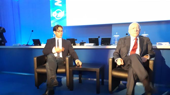 Pier Silvio Berlusconi e Fedele Confalonieri